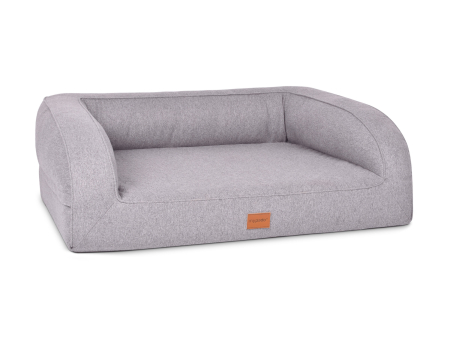Flo Hundebett Silverline grau 90x70 cm-1
