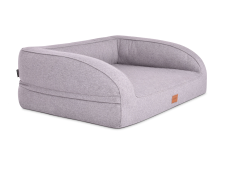 Flo Hundebett Silverline grau 90x70 cm-3