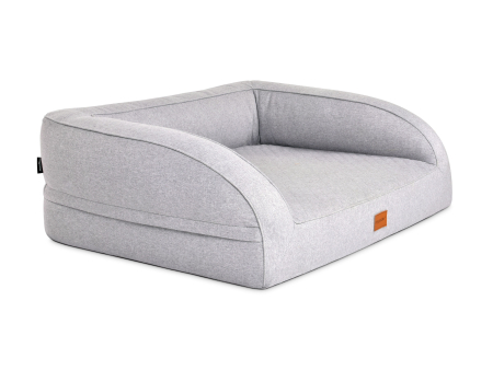 Flo Hundebett Silverline silber 70x50 cm-1