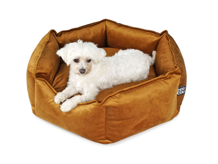 Hundebett hexo senfgelb