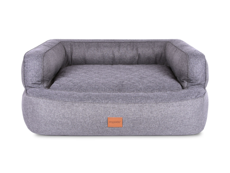 Neo Hundebett Softline grau 110x90 cm