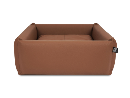 Quadro Select+  Hundesofa  75 x 75 cm kupfer