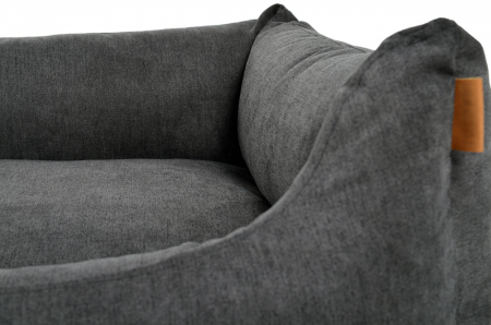 Hundebett Worldcollection Comfort 110x90 cm grau