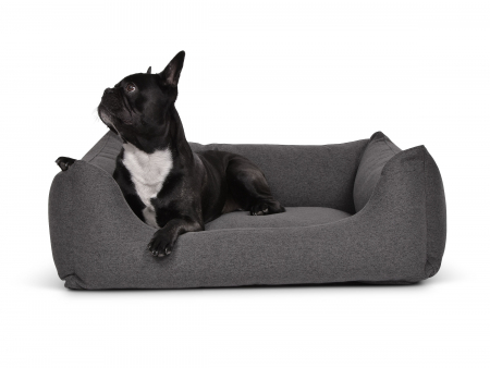 Hundebett Worldcollection Silverline 110x90 cm anthrazit
