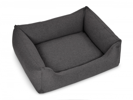 Hundebett Worldcollection Silverline 110x90 cm anthrazit