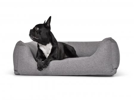 Hundebett Worldcollection Silverline 110x90 cm grau