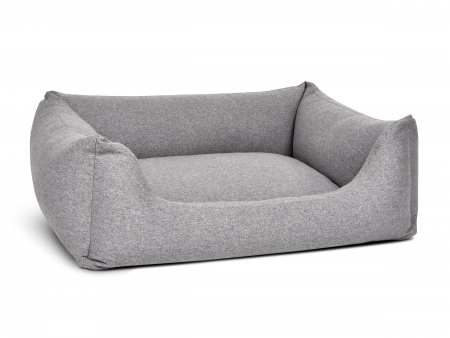 Hundebett Worldcollection Silverline 70x50 cm grau