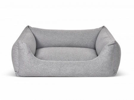 Hundebett Worldcollection Silverline 110x90 cm silber