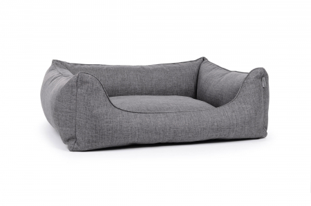 Hundebett Worldcollection Softline 110x90 cm grau