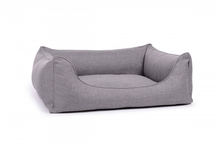Hundebett Worldcollection Softline 70x50 cm silber
