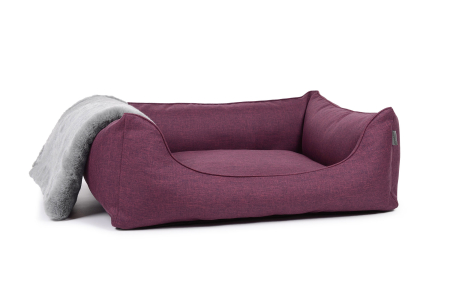 Hundebett Worldcollection Softline 110x90 cm violett