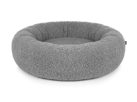 Hundebett Woolly silber
