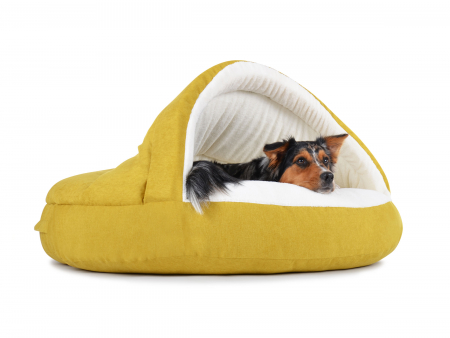 Hundebett Shell Comfort 90x90 cm kiwi