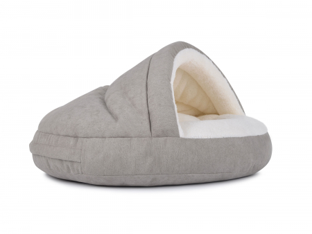 Hundebett Shell Comfort 75x75cm taupe-2