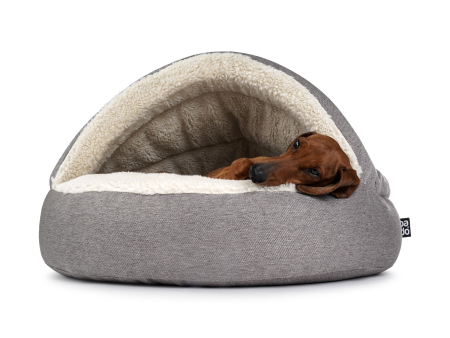 mono shell hundehöhle graubeige