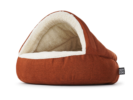 mono shell hundehöhle rostbraun