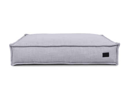 Hundekissen Flow Struqturo 100x70 cm SILBER