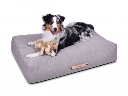 Hundekissen Stockholm Monoline graubeige