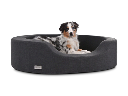 Prado Struqturo Hundesofa  105 x 85 cm anthrazit