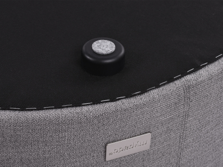 Prado Struqturo Hundesofa  105 x 85 cm anthrazit