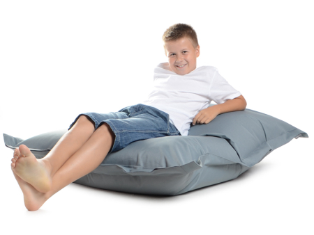 Juubag-classic-Sitzsack 120x95 grau