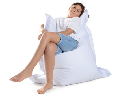 Juubag-classic-Sitzsack 120x95 weiss