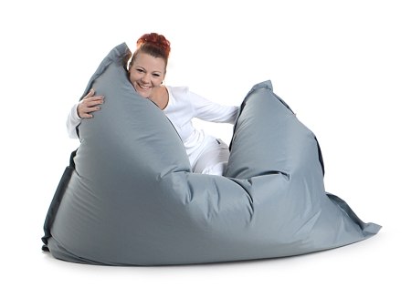 Juubag-classic-Sitzsack 180x140 grau