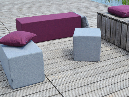 Juubag-Matratzenkissen-Softline 50x50x8 violett