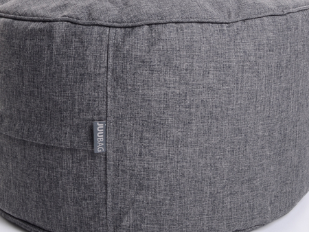 Juubag-rondo-Softline-Sitzpouf 90cm grau