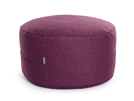 Juubag-rondo-Softline-Sitzpouf 90cm violett
