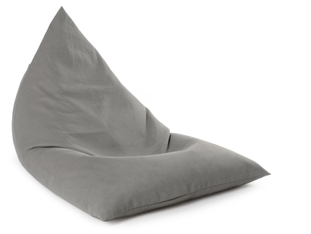 Juubag-triyang-living-Sitzsack 130x100 grau