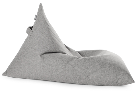 Juubag-triyang-softline-Sitzsack 130x100 silber