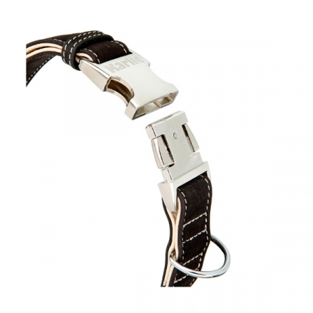 Karlie Buffalo Ultra Halsband-Schwarz-Hellbeige