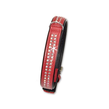 Karlie VINTAGE TIFFANY Halsband - Rot