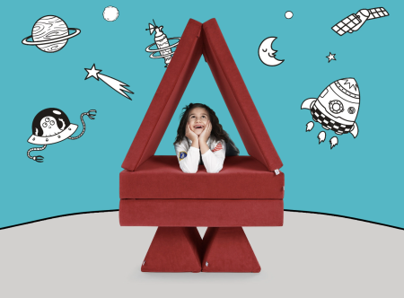Spielsofa für Kinder ROT