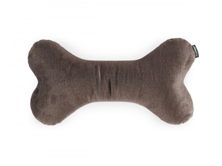 Knochenkissen Island Velvetline TAUPE