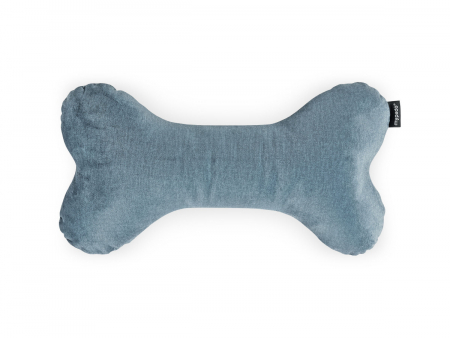 Knochenkissen Island Velvetline TÜRKIS