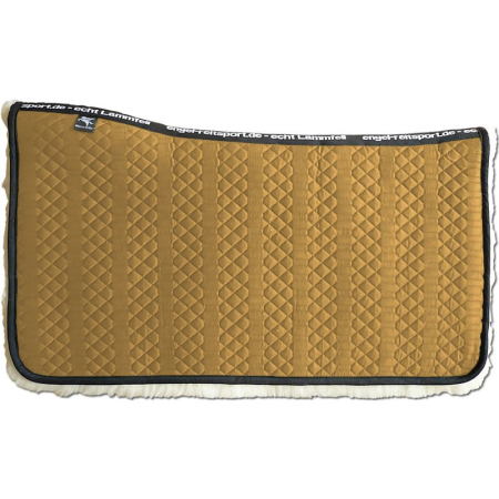 Korrektur Aufpolster Lammfell Westernpad Square Camel-Mocca