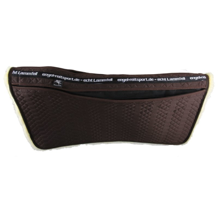 Korrektur Aufpolster Lammfell Westernpad Square Mocca/Med-1