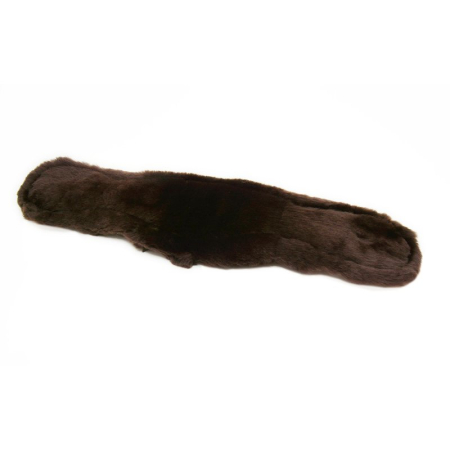 Lammfell Konturgurt Western Sattelgurt Gurt schwarz-Fell mocca-3