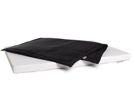 Hundematte Luvano Kunstleder 80x60 cm weiss