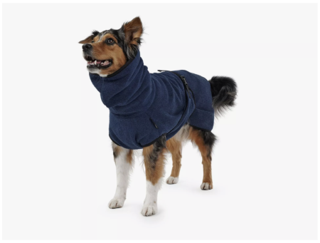 Hunde Bademantel MARINE