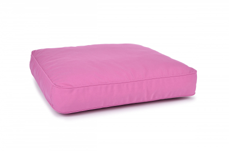 Matratzenkissen Juubag Sunline Uni 50x50 pink