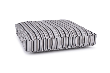 Matratzenkissen Juubag Sunline Stripes 50x50 anthrazit