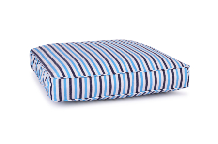 Matratzenkissen Juubag Sunline Stripes 50x50 blau
