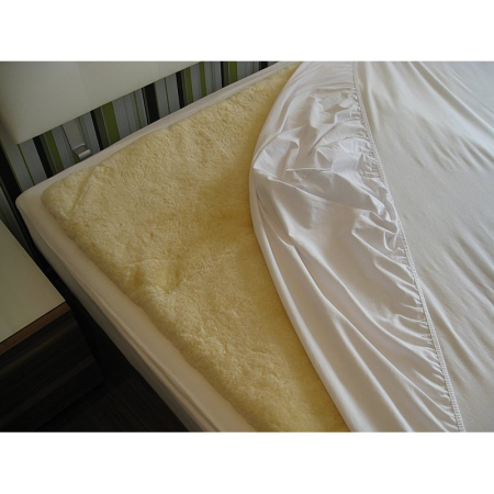Medizinische Betteinlage Lammfell 180x200cm Patch