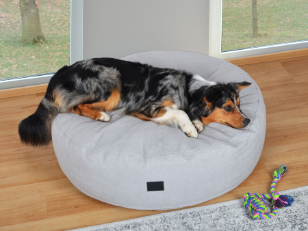 Hundekissen Mio Select+ Luxuryline silber 90 cm