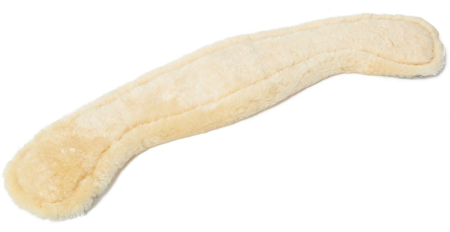 Lammfell-Mondgurt-Kurzgurt-Dressur-Sattelgurt-Länge-50-cm-1