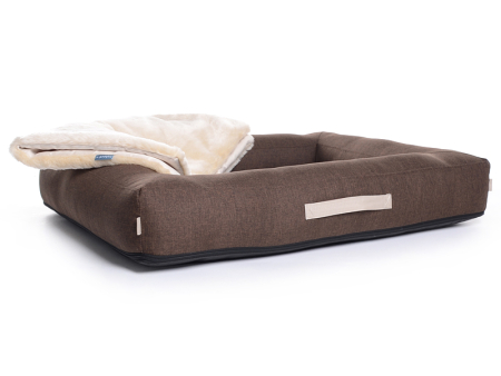 Montreal Hundebett Softline 110x90 cm braun