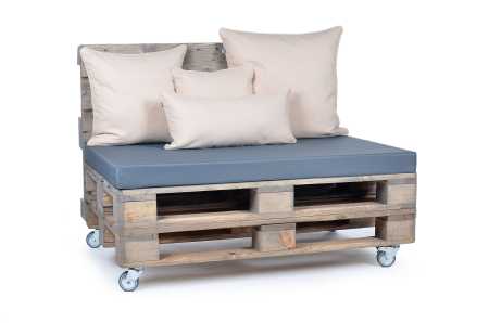 Palettenkissen Nylongewebe 120x80x8 grau